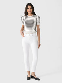 The Pencil Crop White