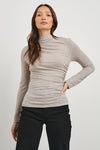 Joelle Top Heather Oatmeal