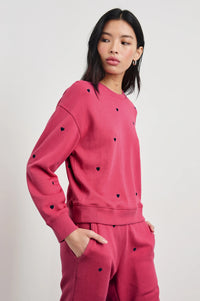 Ramona Sweatshirt Pink Midnight