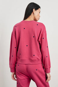 Ramona Sweatshirt Pink Midnight