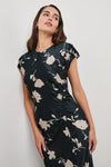 Serenity Dress Midnight Roses