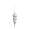 White Glass Finial Ornament - JoeyRae